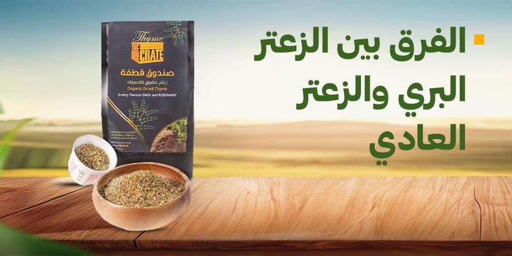 الفرق بين الزعتر البري والزعتر العادي