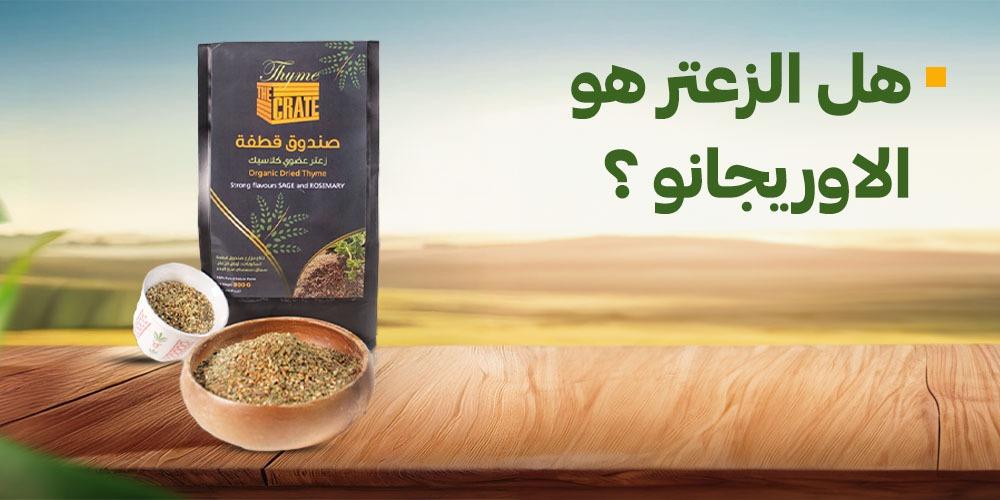 هل الزعتر هو الاوريجانو