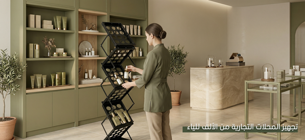 تجهيز المحلات التجارية من الألف للياء