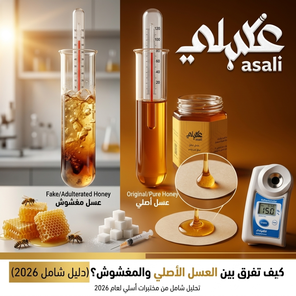 اختبار العسل الأصلي