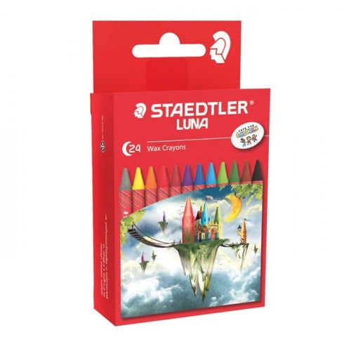 ستدلر لونا ألوان شمعية 24 لون
