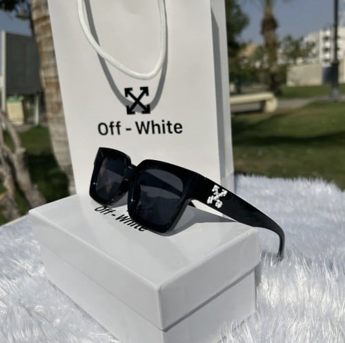 نظارة (اوف وايت Off White) اسود