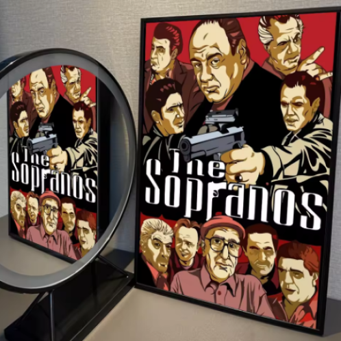 بوستر The Sopranos بدون فريم