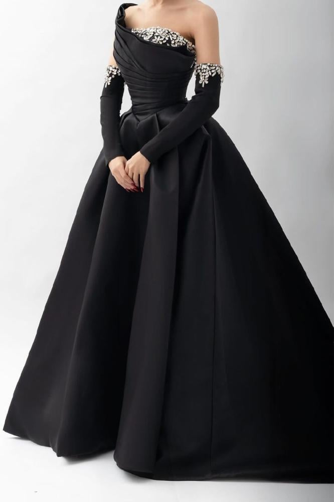 فساتين سهرة - فساتين نسائية - متجر فساتين - شراء فساتين- فستان اسود