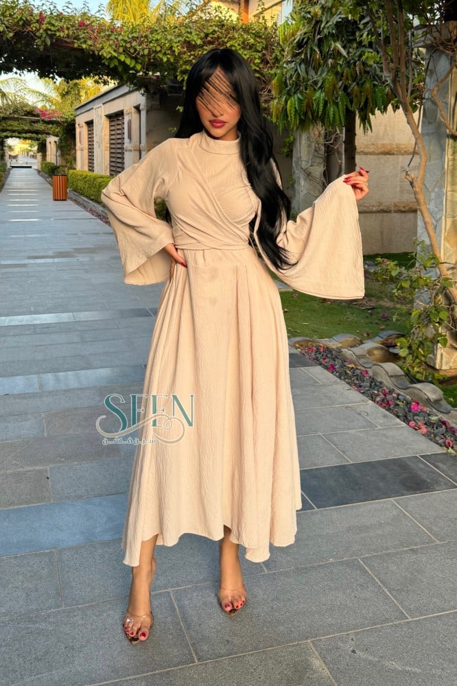 فستان نسائي بيج راقي