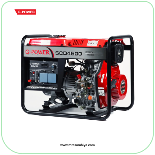 مولد كهرباء جي باور ديزل SCD4500