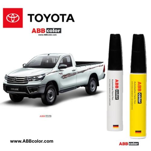 قلم خدوش تويوتا هيلوكس ابيض رقم اللون 040 / Toyota...