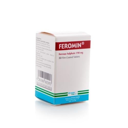 Feromin - قرص فيرومين 190 مجم 30