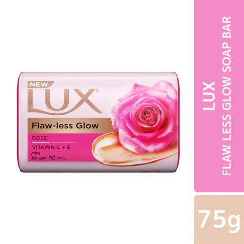 Lux Glowing Skin Rose - قطعة صابون الورد المتوهج ل...