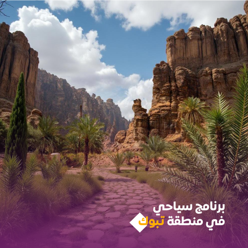 - برنامج سياحي لمدة اسبوعين في منطقة تبوك باللغة ا...