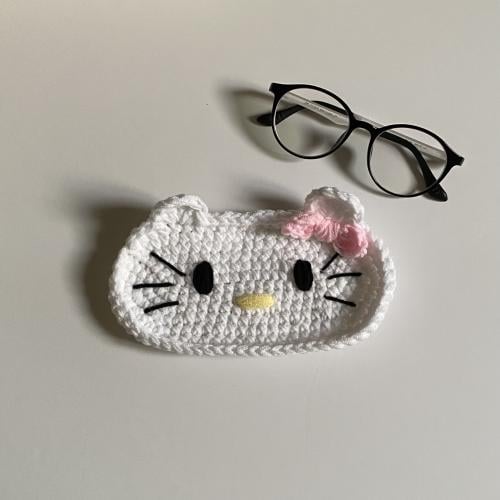 حامل نظارات hello kitty
