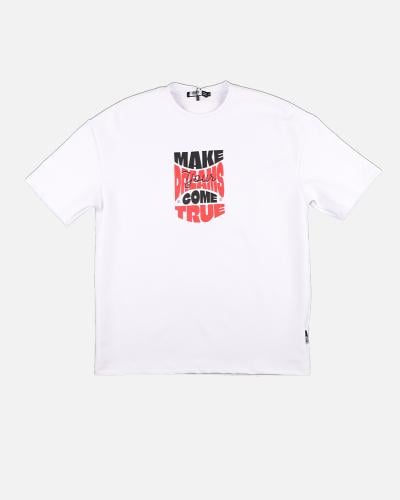 تيشيرت رجالي بتصميم Make Dreams
