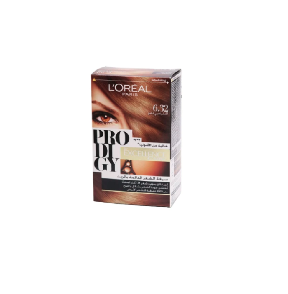لوريال باريس برودجي صبغة شعر ماسي 6.32 أشقر ذهبي غامق
