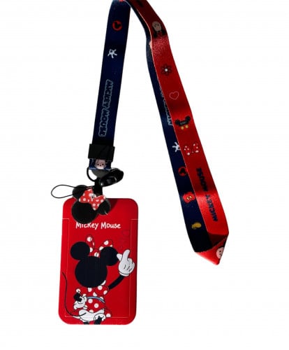 minnie mouse ID holder