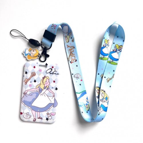 Alice In Wonderland ID holder