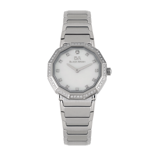 BLACK ARMIN Diamond Men's Watch 1646 - ALDAHAM