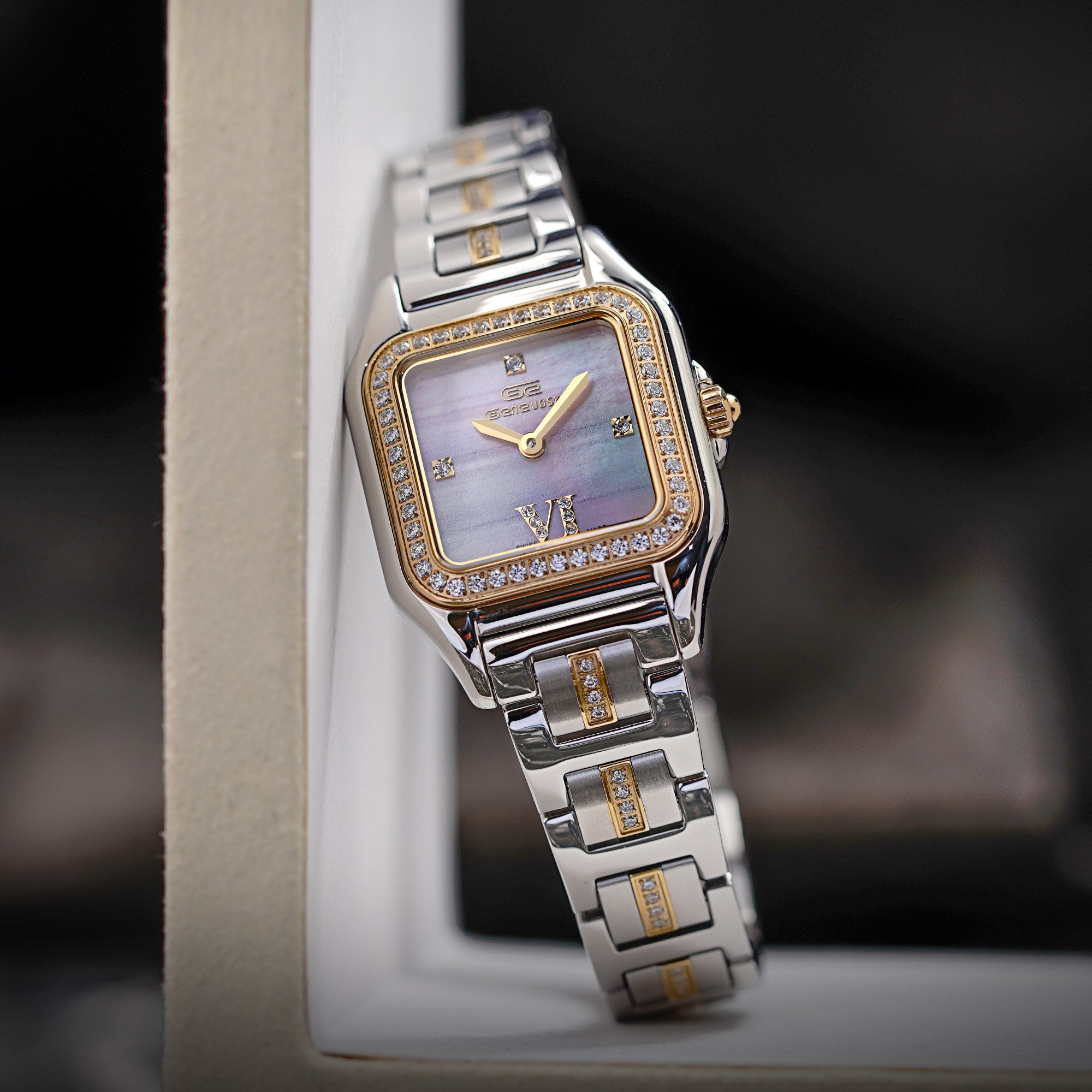 GENEVOSKI Zircon Women's Watch Z1693V2 - ALDAHAM