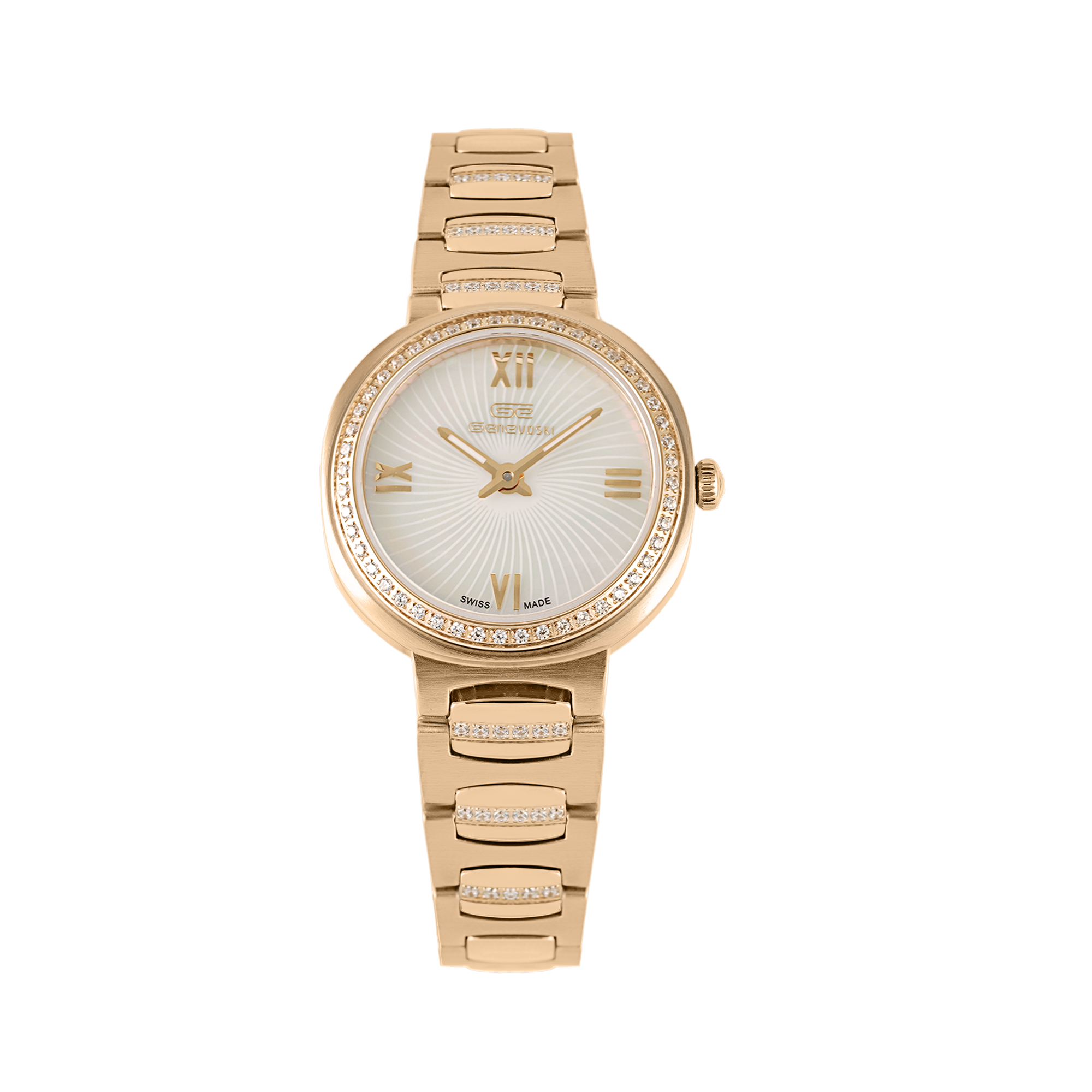GENEVOSKI ZIRCON WOMEN'S WATCH Z1779G2 - ALDAHAM