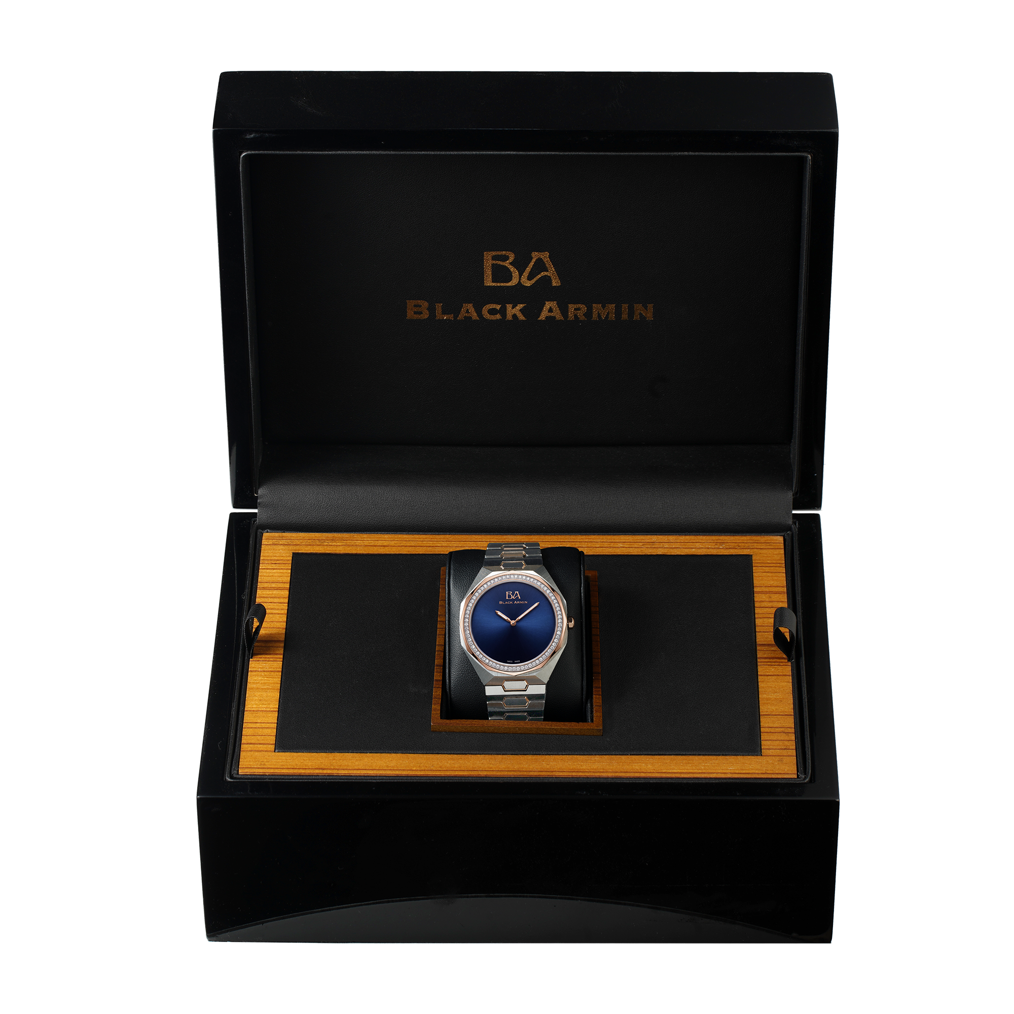 【激レア新品未開封】J-WALK DIAMOND COLLECTION 8cm BLACK ARMIN DIAMOND MEN'S WATCH KBA1828Z01 | ALDAHAM
