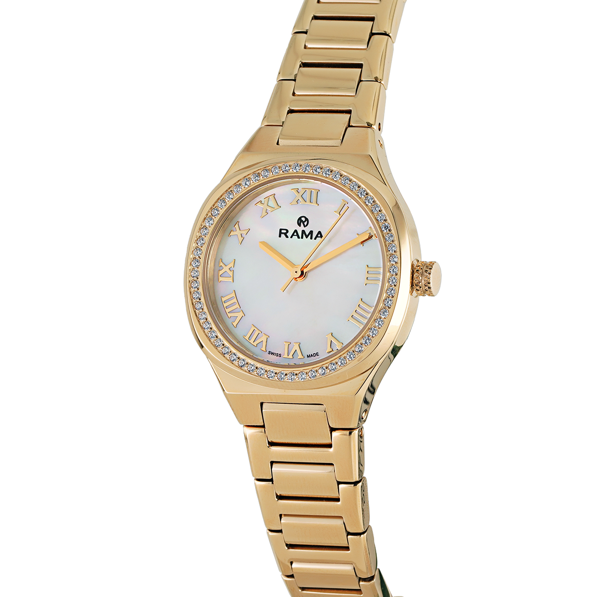 未使用品★Rama ラマ Swiss Made 18KT Gold レディース RAMA WOMEN'S WATCH VRA4642S01 - ALDAHAM