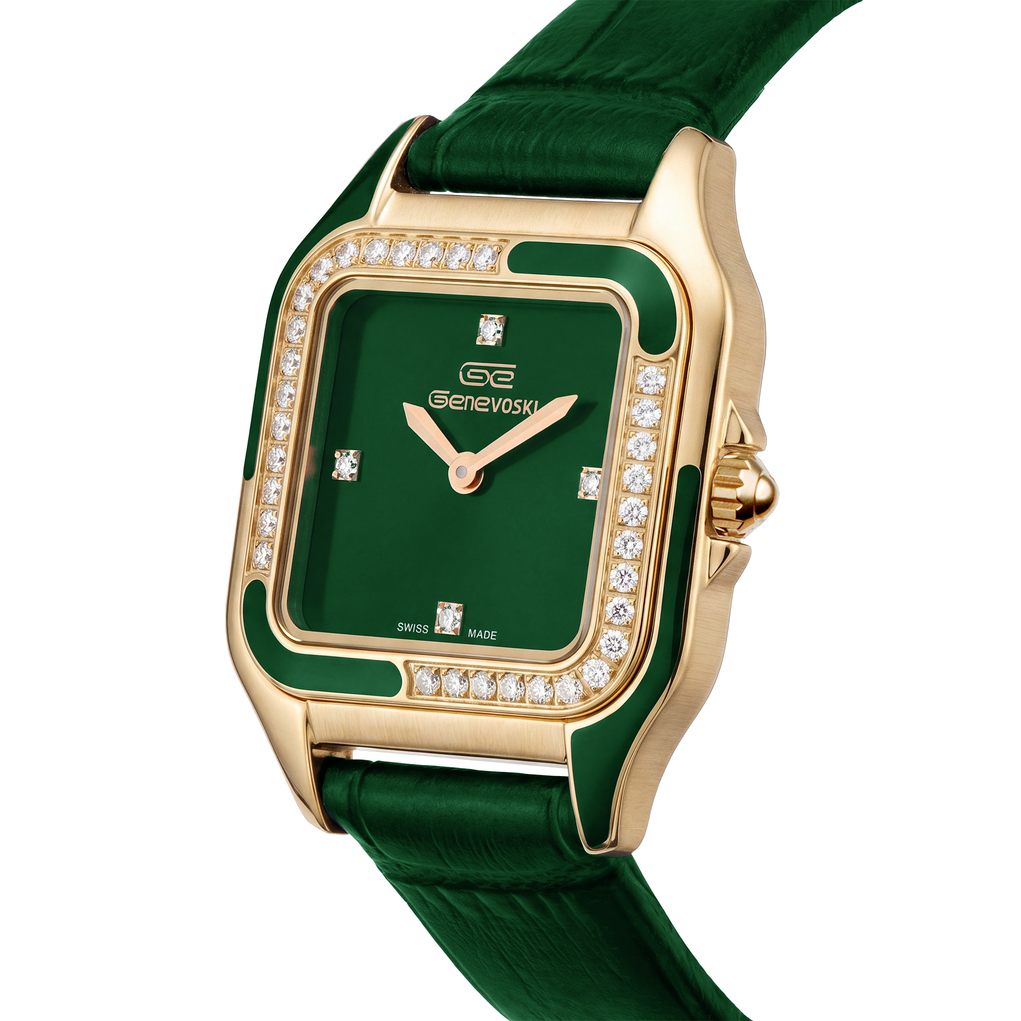 GENEVOSKI Zircon Women's Watch ZGE1819G056 - ALDAHAM