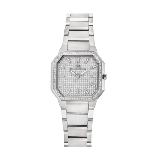 BLACK ARMIN Diamond Men's Watch 1646 - ALDAHAM