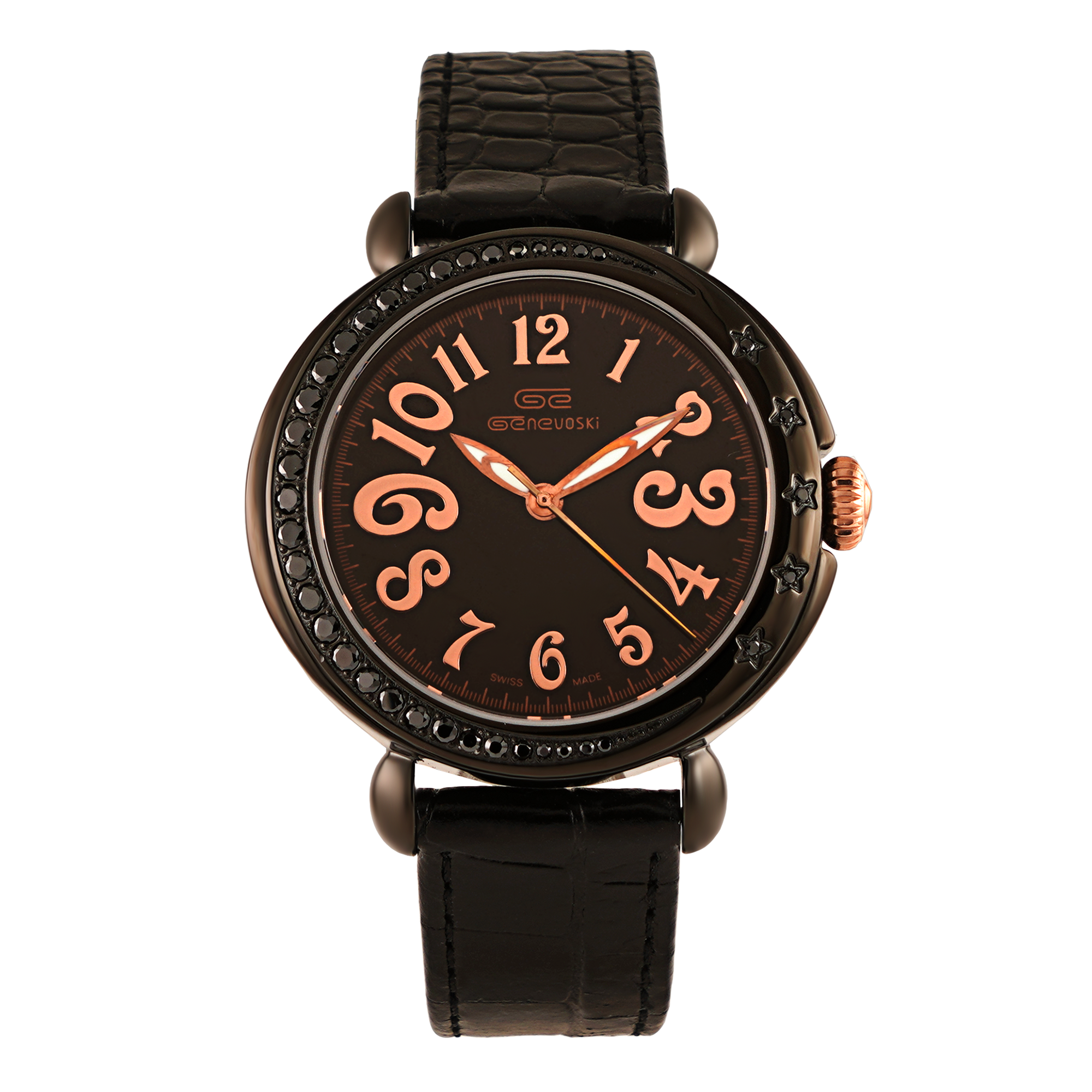 GENEVOSKI Zircon Women's Watch 1163 - ALDAHAM