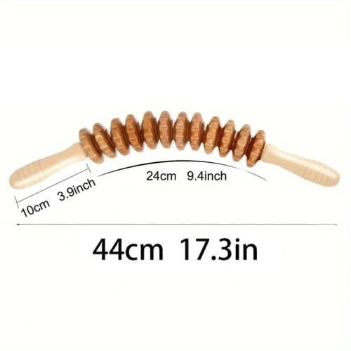 عصا دوارة للعلاج بالخشب ، أداة تدليك ، تنحيف السيل...