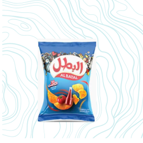 شبس البطل كاتشب 155 جرام