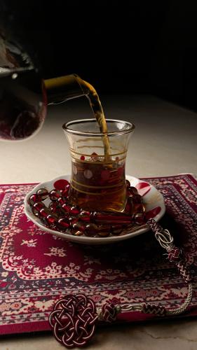 شاهي مِييم مُدخن بنكهة الحطب