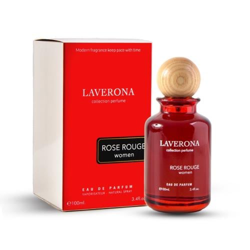 عطر لافرون روز روج مل LAVERONA ROSE ROUGE 100