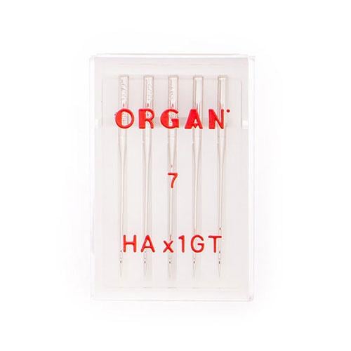 إبر أقمشة الحرير أورجان ORGAN HAX1 55/7