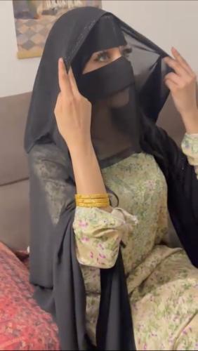عباة النسف شيفون طرحه مشبوكه