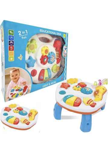 طاولة أنشطة تعليمية موسيقية من Kidwala Baby Toys م...