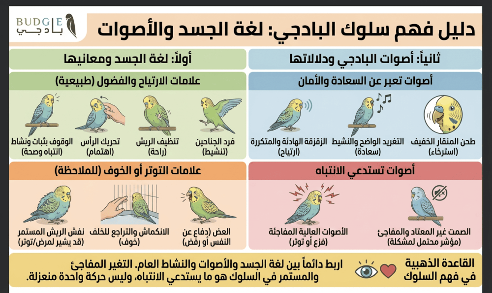 سلوك البادجي: كيف تفهم لغة الجسد والأصوات؟