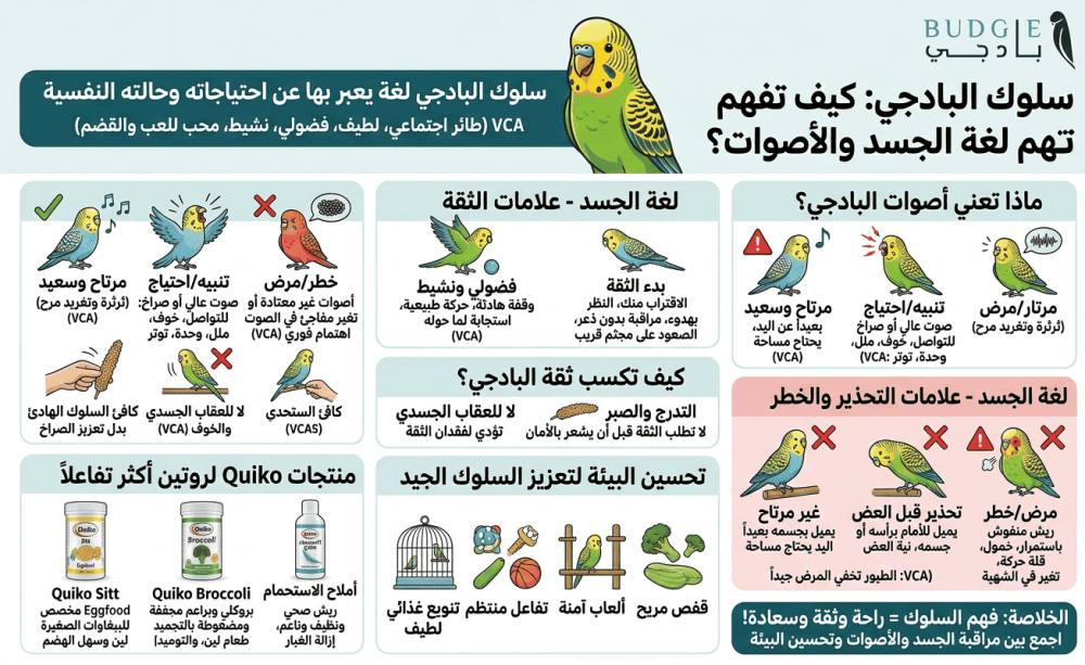 سلوك البادجي: كيف تفهم لغة الجسد والأصوات؟