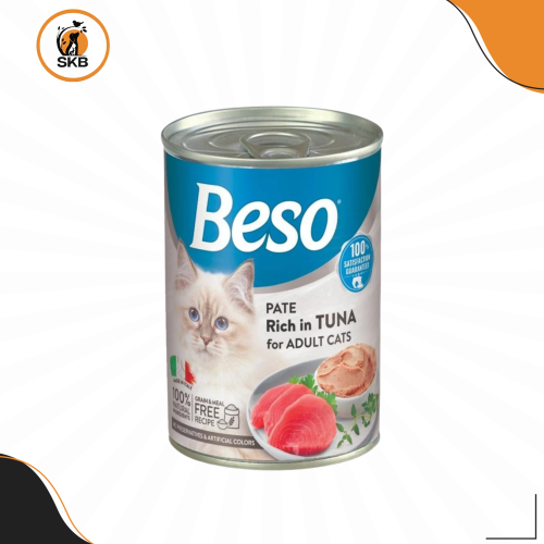 بيسو معلبات طعام للقطط بنكهة التونا 400g