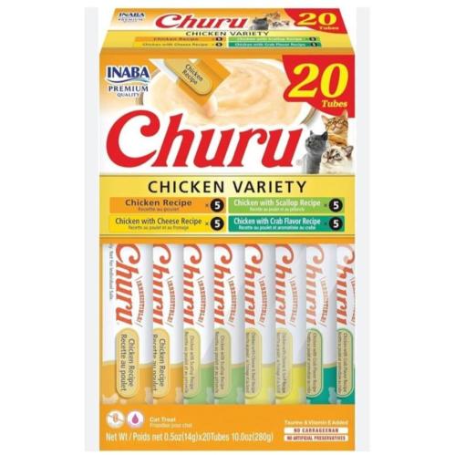 تشورو تشكيلة من نكهات الدجاج للقطط14g×20