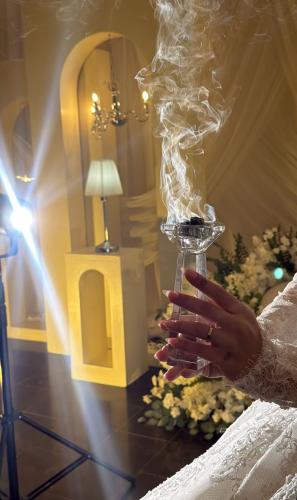 طقم مبخرة الدانه مع اللوقو