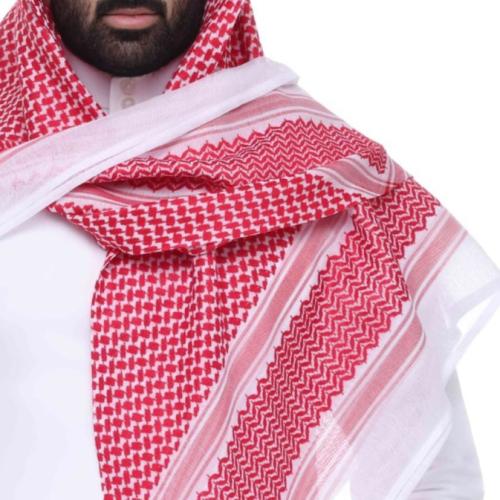 شماغ بروجيه الأصلي احمر شلش 2024