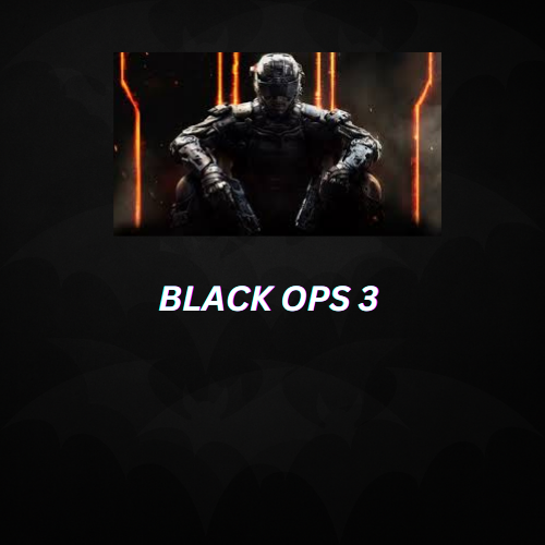 BLACK OPS 3
