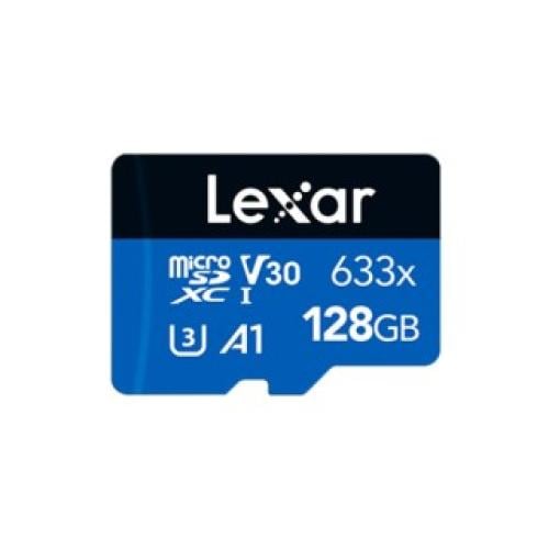 ذاكرة ليكسارا مايكرو اس دي Lexar 128GB تدعم 4K