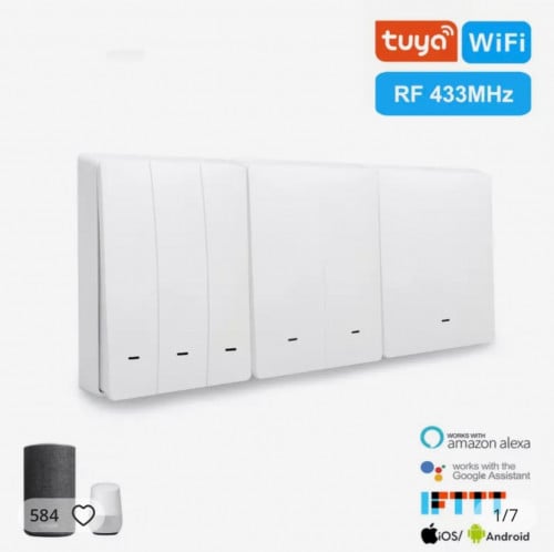 مفتاح كهربائي يعمل بالواي فاي