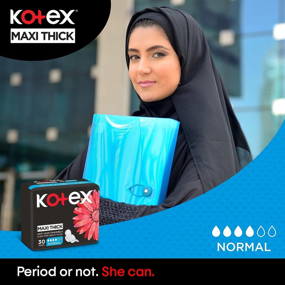 كوتكس فوط صحية عادية بالاجنحة - 30 حبة