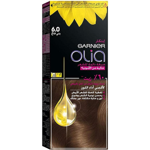 غارنييه صبغة دائمة للشعر خالية من الامونيا - 6.0 ب...