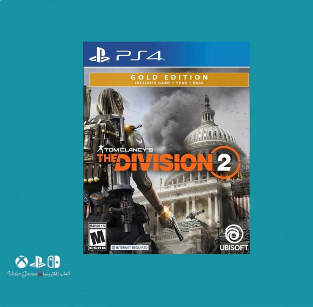 Tom Clancy S The Division 2 Playstation 4 Gold Steelbook Edition Saudi Video Games