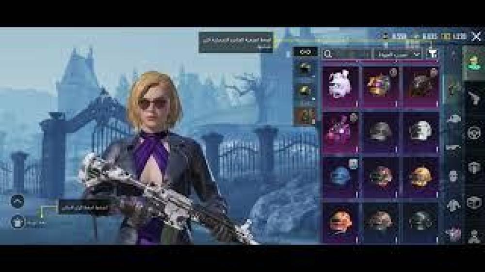 حساب ببجي  عالمية اقيم عالي