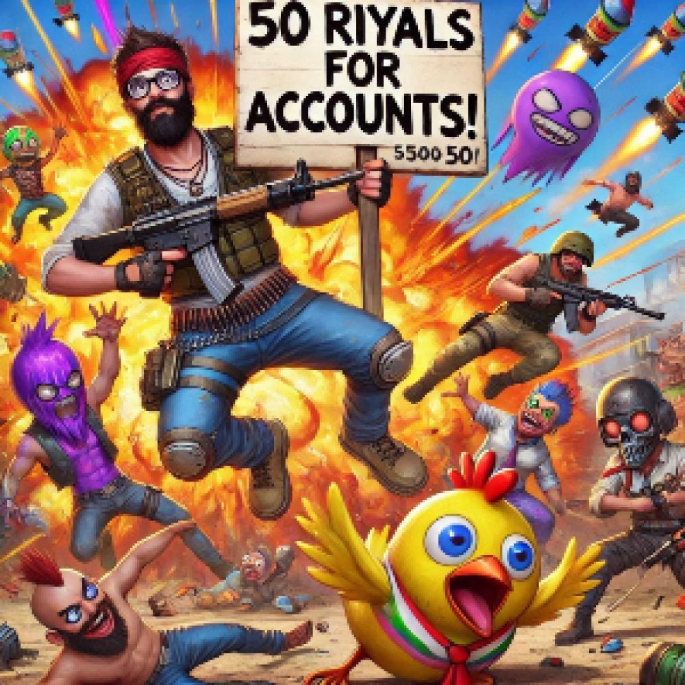 حسابات ببجي ٥٠ ريال