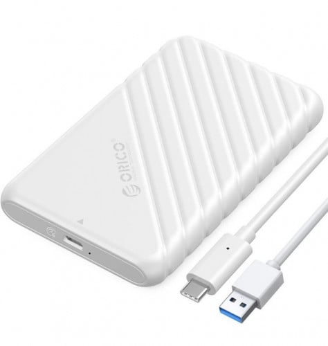 اوريكو حافظة قرص صلب خارجي USB C مقاس 2.5 انش بمنف...