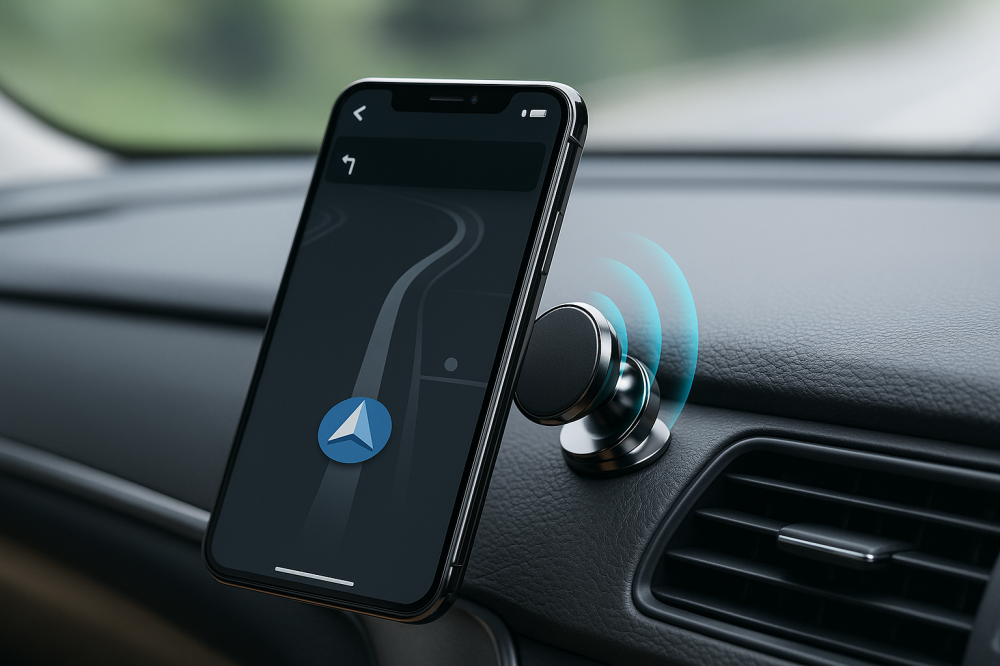 ليش حامل الجوال المغناطيسي للسيارة صار من الضروريات لكل سائق؟